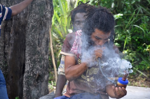 Rasta smokes a chalice
Kingston Jamaica Rasta smokes a chalice
Kingston Jamaica