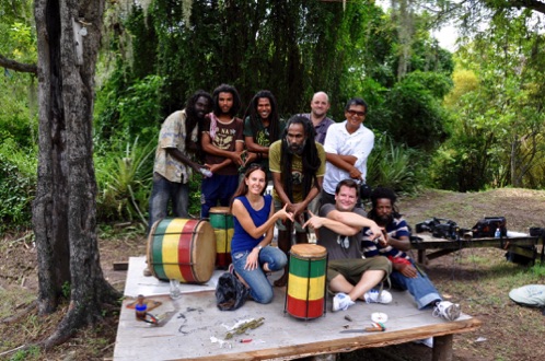 One Love - Ras Haile Malekot and crew, Jamaica One Love - Ras Haile Malekot and crew, Jamaica