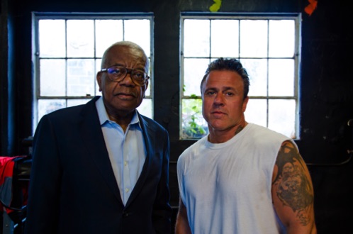 Sir Trevor McDonald with John Alite, hitman and Gambino associate. Sir Trevor McDonald with John Alite, hitman and Gambino associate.